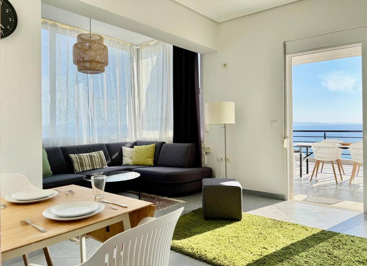 Viola Sea View Penthouse Apartment Sarande Luaran gambar